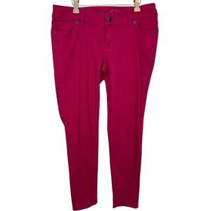 The Limited Fuchsia 678 Women’s Pink Denim Ankle Jeans Size 4